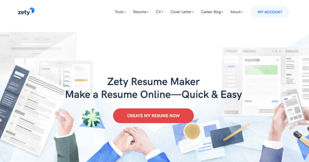 Zety Website